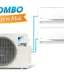 hinh dai dien combo khuyen mai he thong may lanh daikin multi s inverter hp mkcsvmv